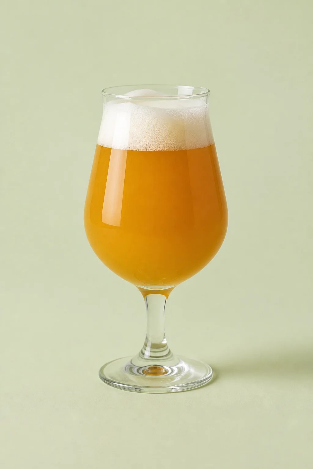 Goldenes IPA im Verkostungsglas